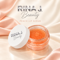RINA J. Beauty Peach Lip Scrub graphic