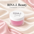 RINA J. Beauty Strawberry Lip Scrub graphic