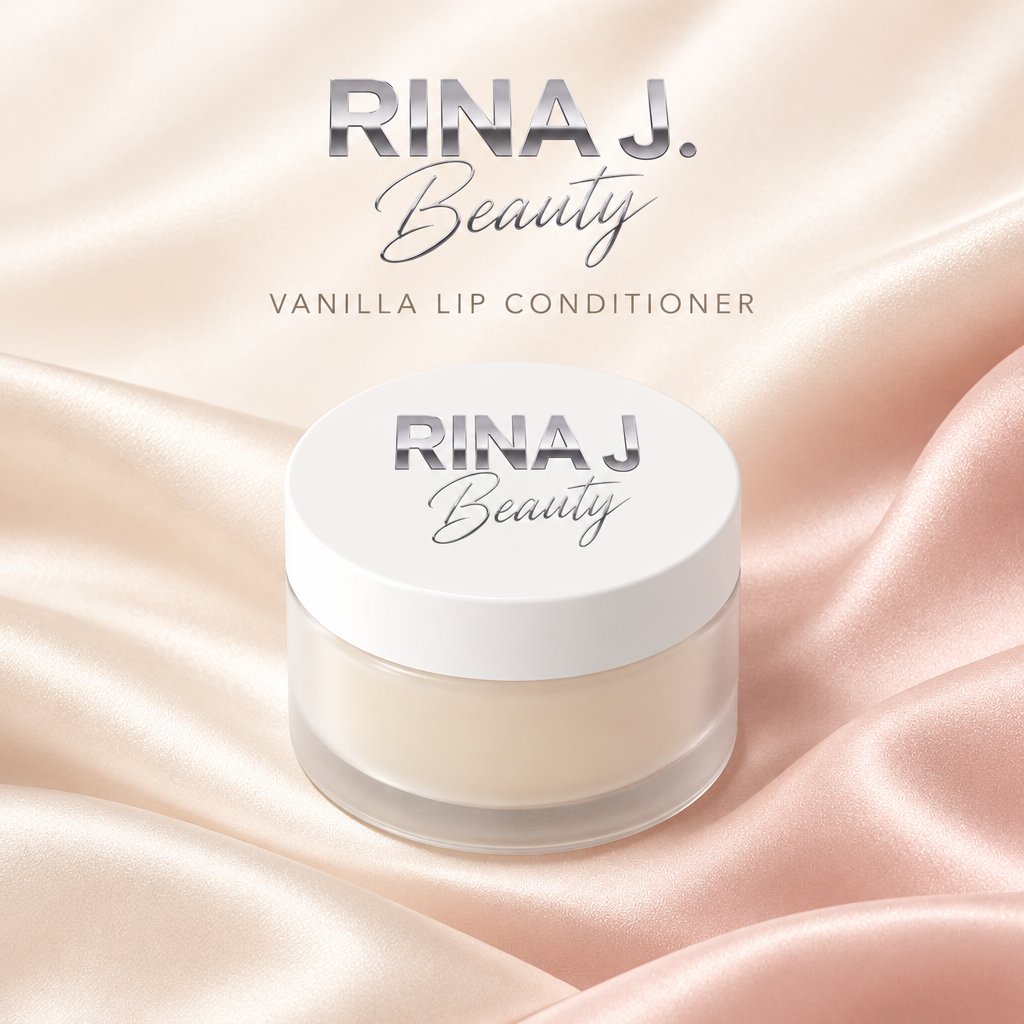 RINA J. Beauty Vanilla Lip Conditioner graphic