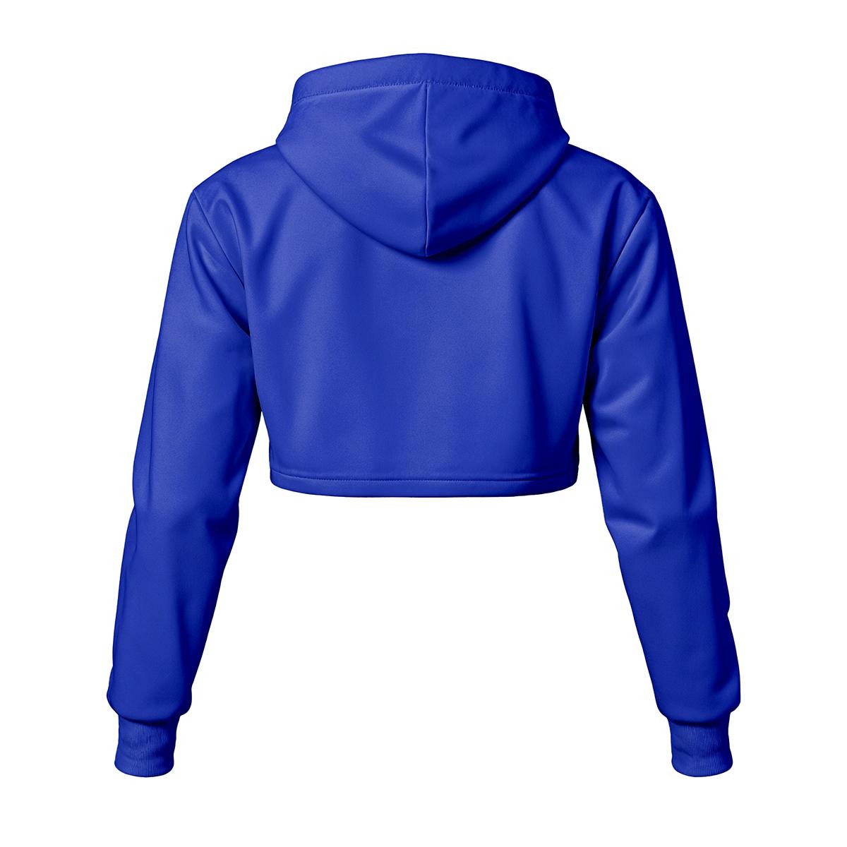 RINA J. Streetwear Signature Original "Wearable Art" Women's Cropped Hoodie | DTF Print